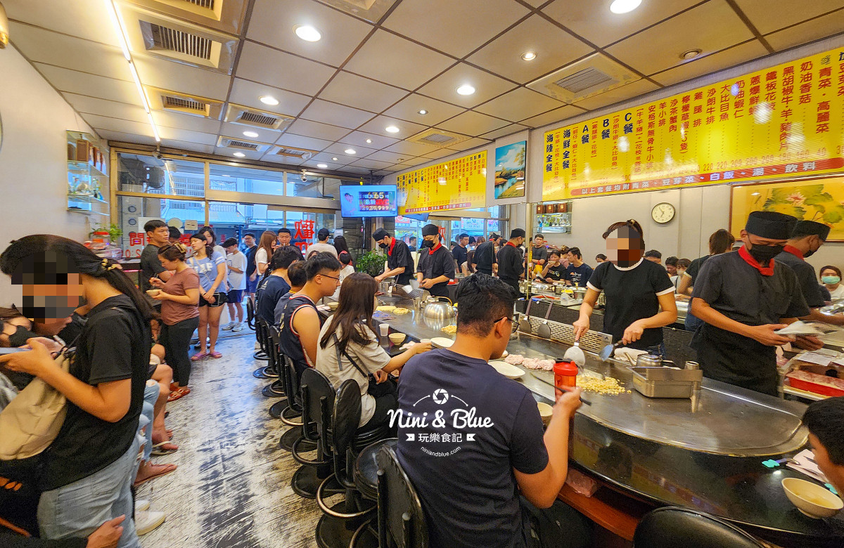 嘉賓平價鐵板燒-台中水湳在地人氣鐵板燒，開店前就大排長龍，台中捷運文心中清站 @嘿!部落!