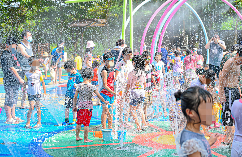 大雅中科公園｜台中免費戲水區全新開放，22公尺磨石子溜滑梯、沙坑、野餐，潭雅神綠園道最新台中景點 @嘿!部落!