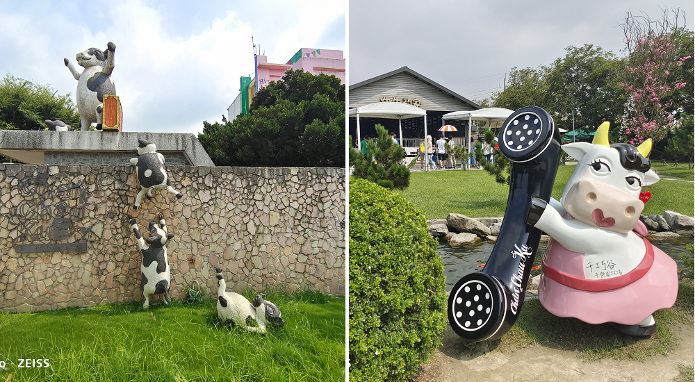 千巧谷牛樂園牧場|免門票親子農場餵魚餵牛牛玩沙坑．雲林免費親子景點 @嘿!部落!