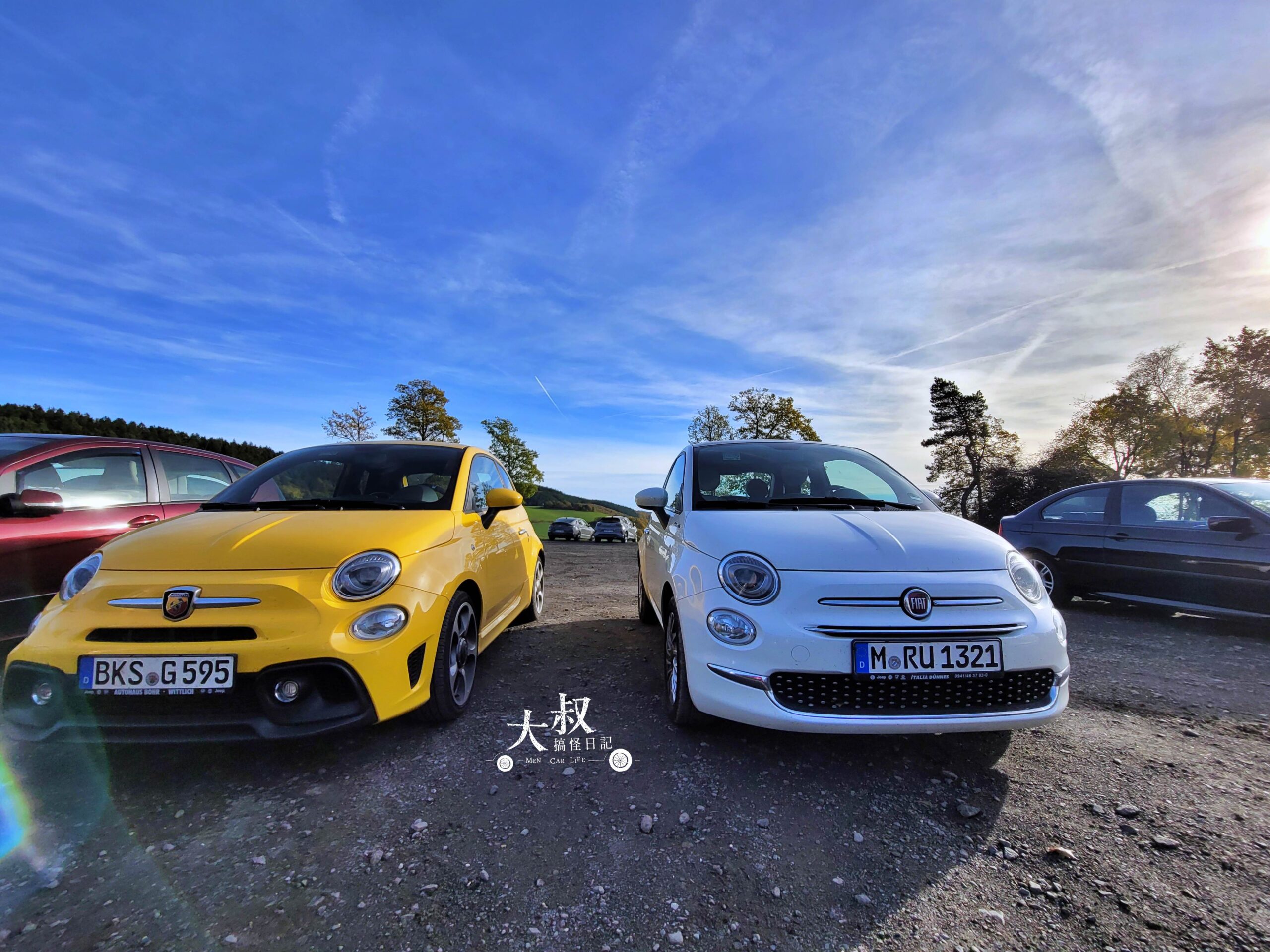 歐洲自駕｜FIAT 500 Hybrid 車小但很有趣 @嘿!部落!