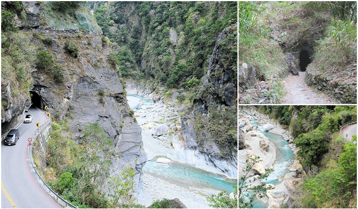 花蓮太魯閣景點綠水步道。擁有百年歷史輕鬆好走親子步道