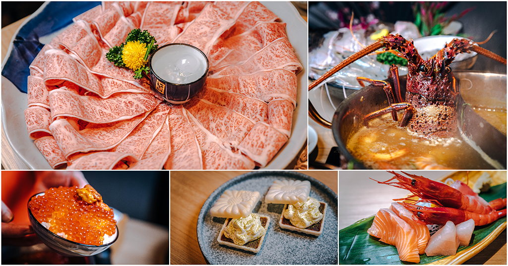 芳 海鮮和牛鍋物料理．桃園中壢美食｜挑戰全台最高CP值海鮮和牛鍋物！雙人鮮魚海鮮套餐每人不用1000元！日本頂級和牛配活龍蝦爽度一流！中壢SOGO商圈美食推薦～中肯‧食記！ @嘿!部落!