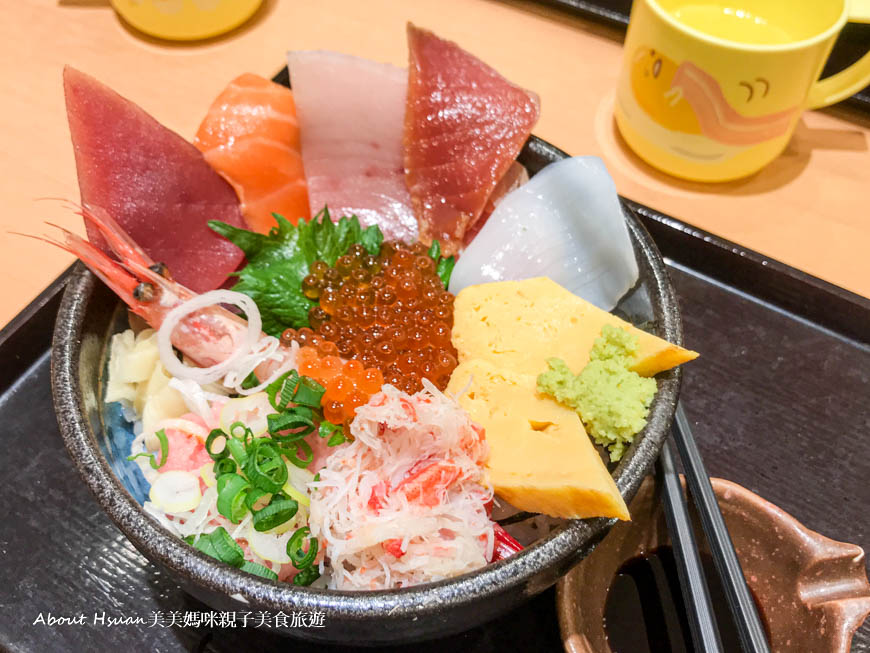 上野阿美橫町美食 超划算生魚片丼飯 魚河岸 @嘿!部落!