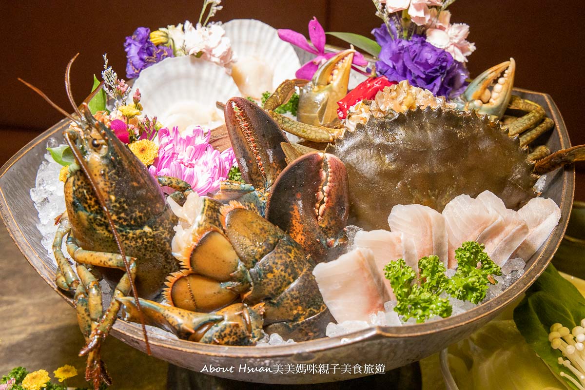 林口火鍋 養心殿御膳精緻鍋物林口店 愛吃海鮮愛吃肉一定不能錯過的林口美食 滿滿蟹膏、龍蝦膏 吃飽吃好吃得超過癮 @嘿!部落!