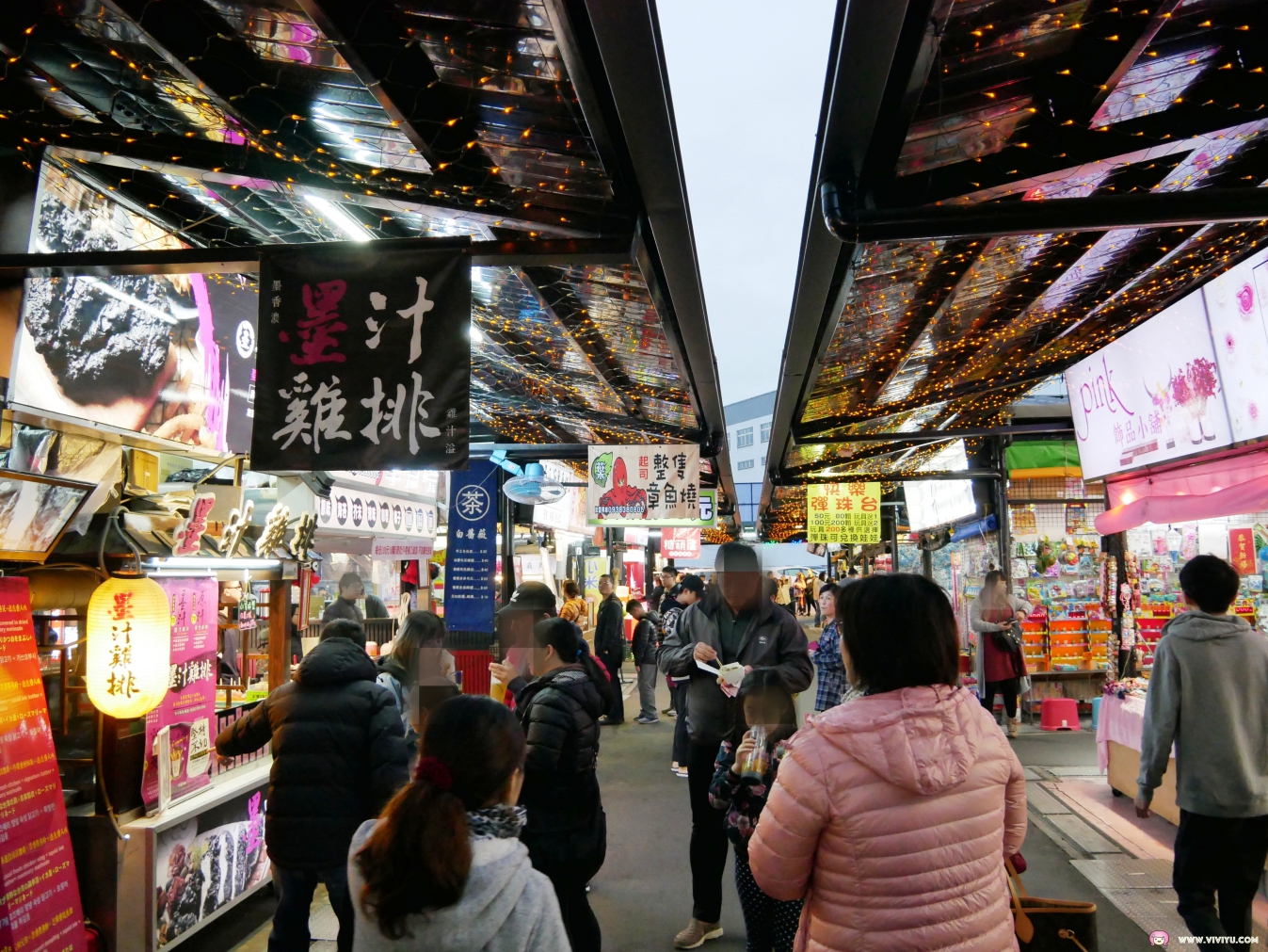 新北夜市,新北市美食,最大夜市,樹林夜市,樹林興仁花園夜市 @VIVIYU小世界