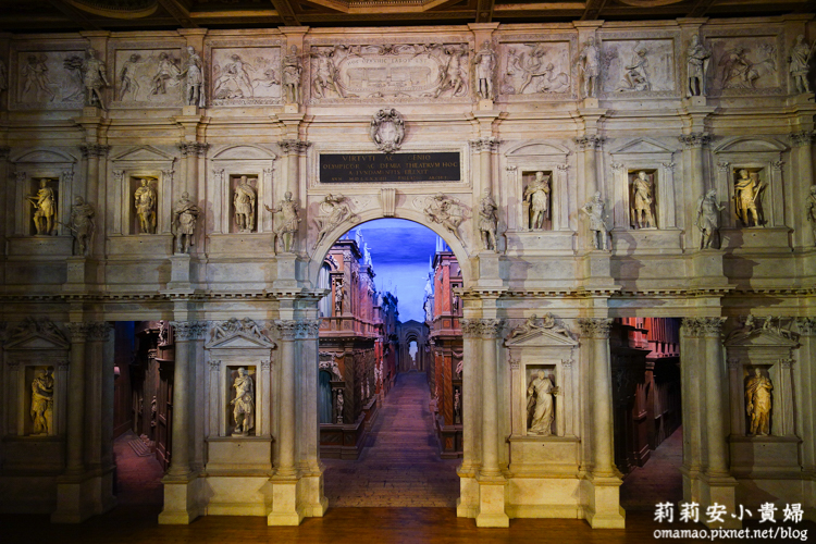 【義大利】Vicenza奧林匹克劇院Teatro Olimpico。歐洲最古老的室內劇院 @嘿!部落!