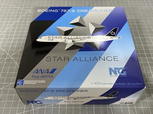 [開箱] NG Model ANA Boeing 787-9 DreamLiner JA875A 1:400 @嘿!部落!