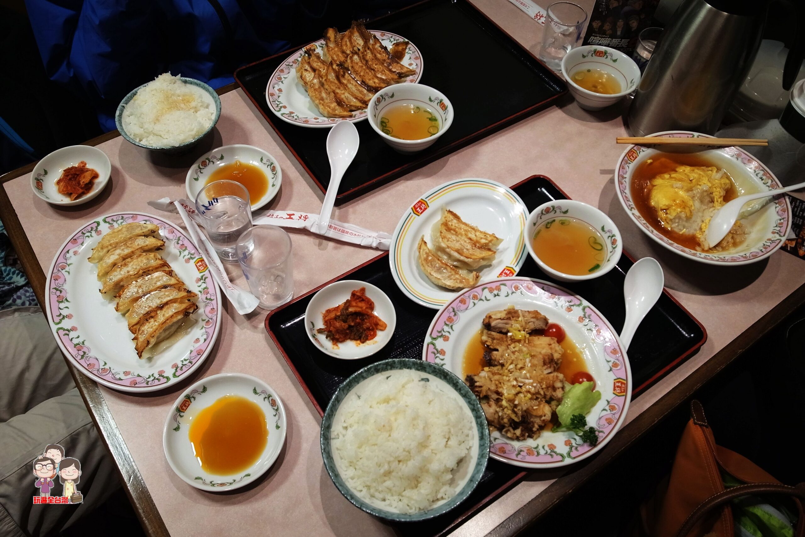 京都自由行｜餃子の王將 四條大宮店(1號店)．美味的中華料理 @嘿!部落!