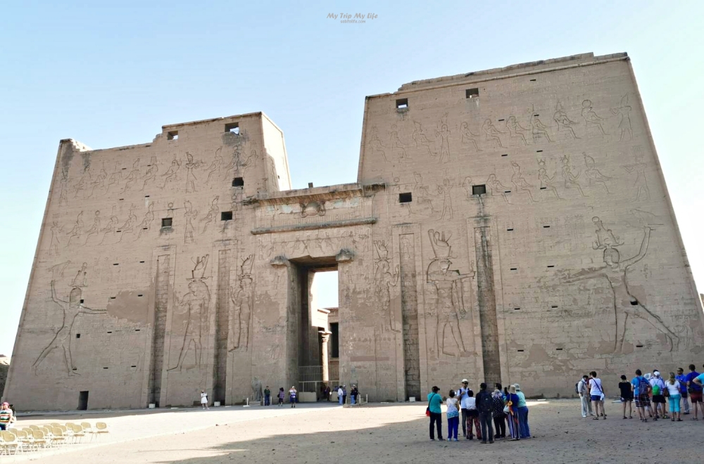 埃及旅遊｜埃德富神廟 Temple of Edfu（托勒密王朝） @嘿!部落!