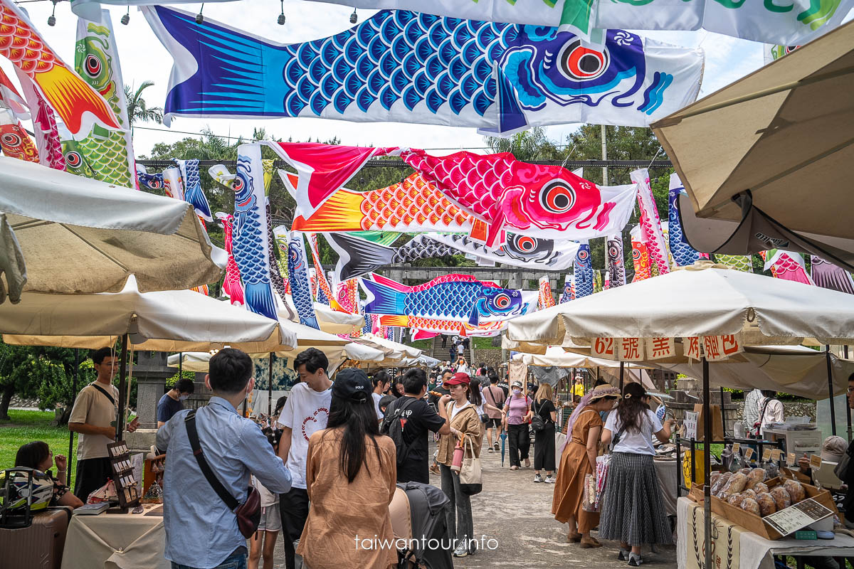 【忠烈祠暨神社文化園區】日式神社.桃園景點推薦.鯉魚流光祭