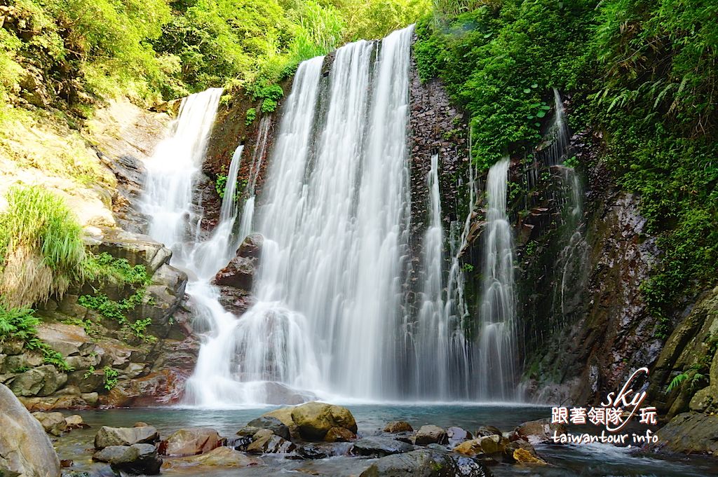 【幽靈瀑布.水濂洞】桃園復興鄉拉拉山秘境瀑布群.景點推薦