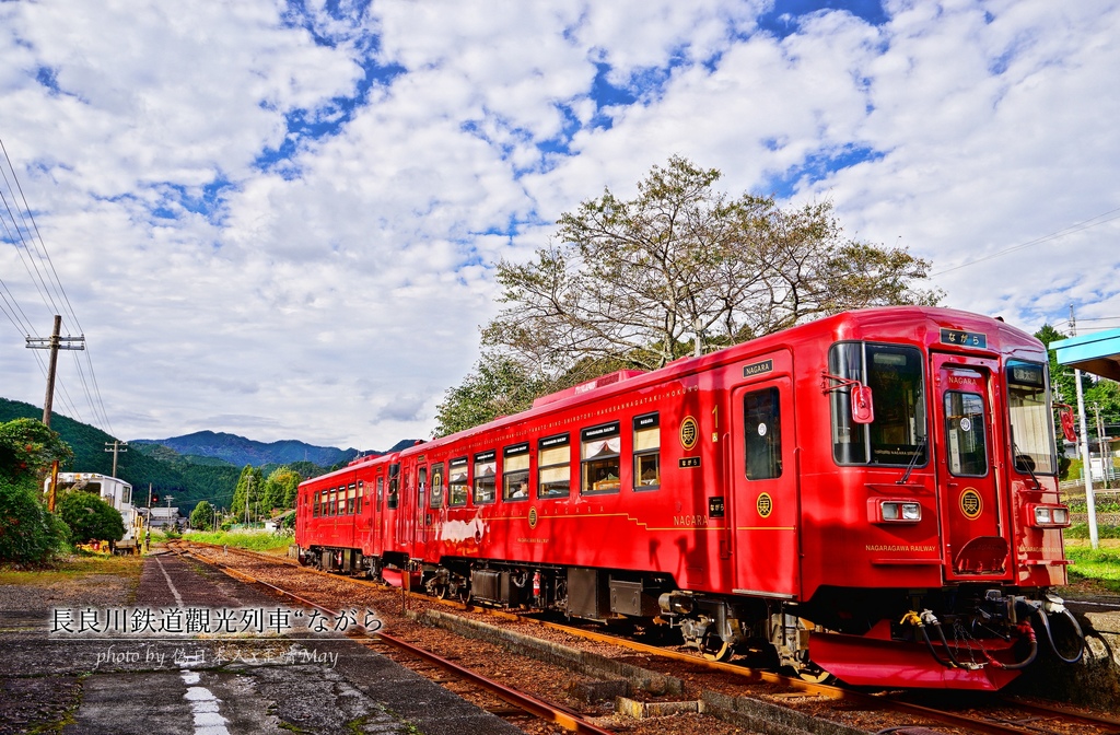 岐阜 | 長良川鐵道觀光列車ながら (Nagara)。郡上八幡~美濃太田 x 眺望清澈溪流的鐵道風景之旅 (期間限定/水戶岡銳治設計/文末附訂位方式) @嘿!部落!