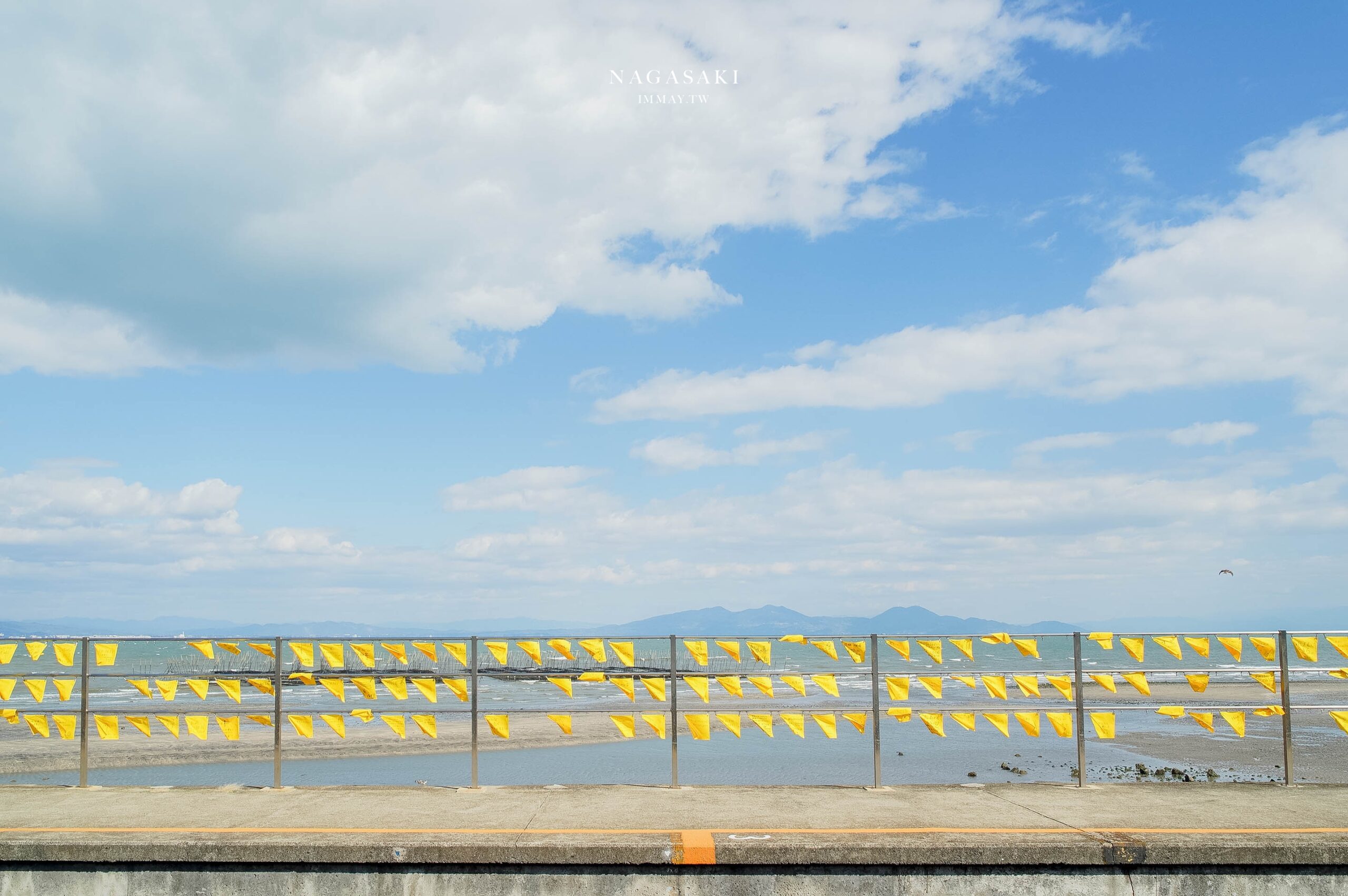 日本鐵道旅行 | 搭乘在山海之間穿梭的黃色列車，前往海空交會的無人車站 : 大三東車站 | 島原鐵道、有明海 @嘿!部落!