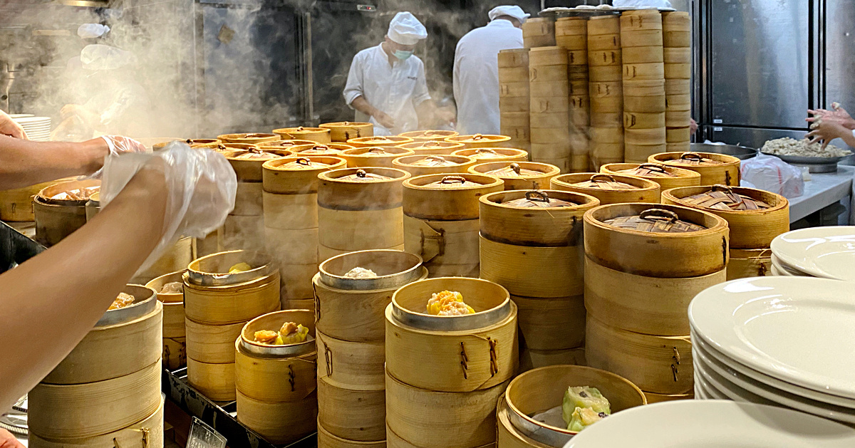 台北吃到飽》廚窗港點士林官邸店～現炒粵菜、港式點心吃到飽，現做蒸籠點心自由拿取就是過癮 @嘿!部落!