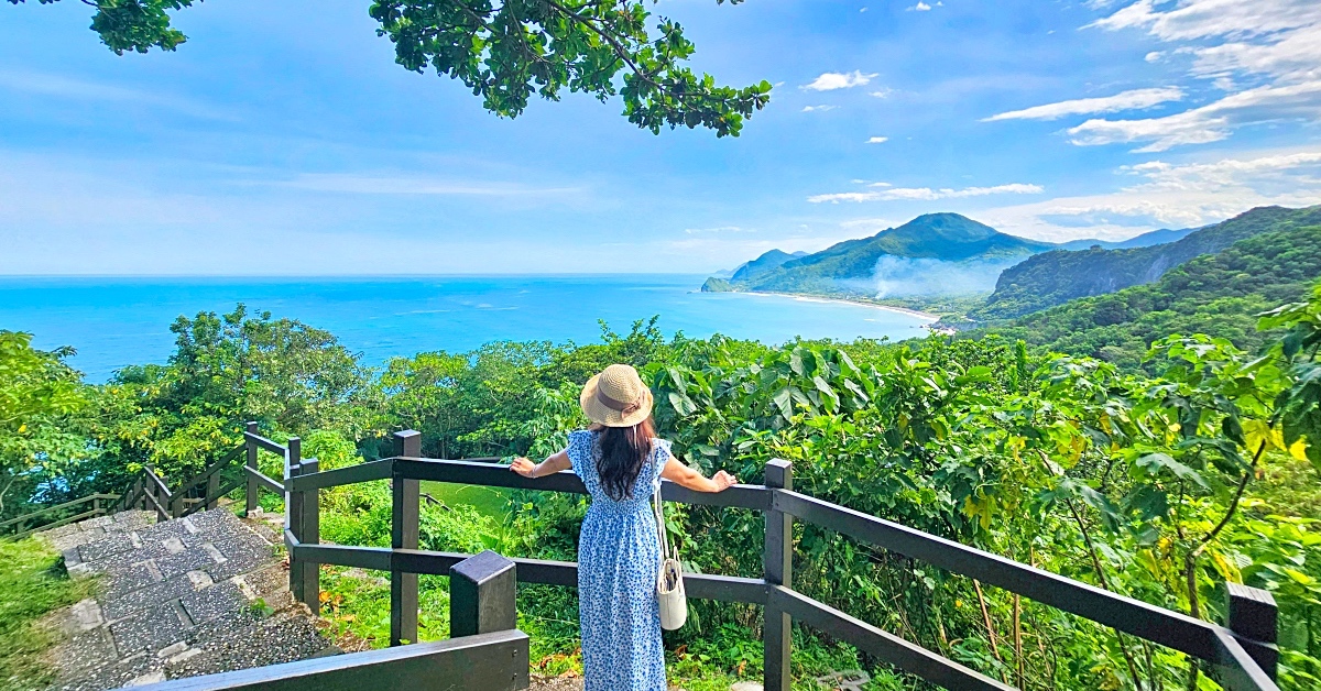 花蓮免費景點》芭崎休息區～花東海線必訪台11線秘境瞭望台，無敵海景免費看