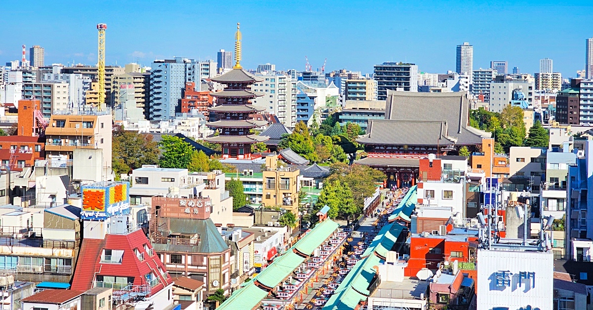 東京景點》淺草文化觀光中心～欣賞雷門、淺草寺、晴空塔的免費展望台，附設景觀咖啡廳 @嘿!部落!