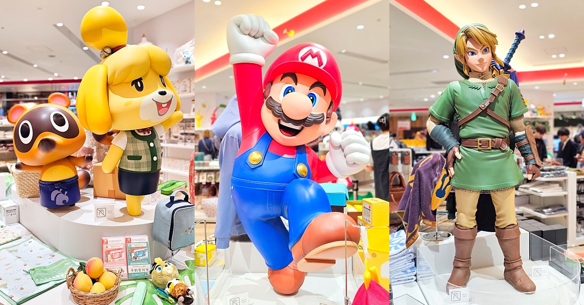 東京景點》任天堂東京旗艦店｜Nintendo TOKYO～日本首間任天堂直營官方商店就在「澀谷PARCO」 @嘿!部落!