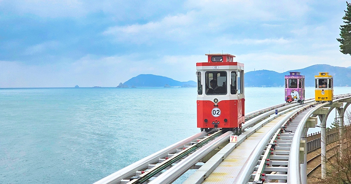 釜山景點【天空膠囊列車】海雲台藍線公園 Blueline Park 列車預約、票價、搭乘方式一次看 @嘿!部落!