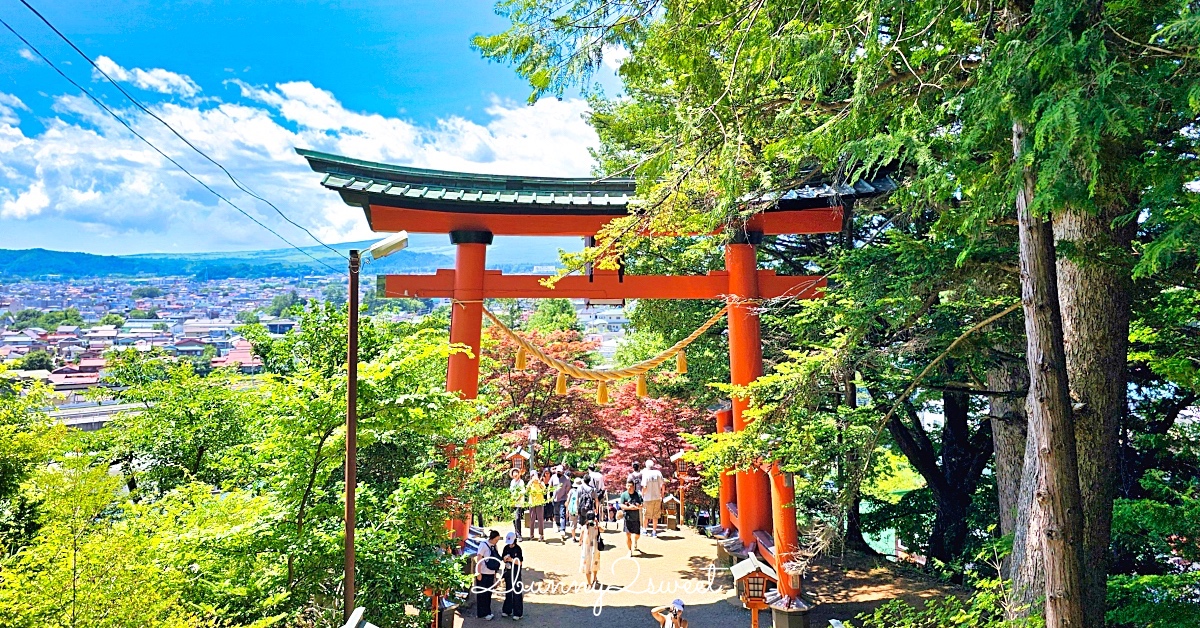 新倉山淺間公園｜河口湖必拍五重塔＋富士山無敵美景，富士山絕美賞櫻勝地 @嘿!部落!