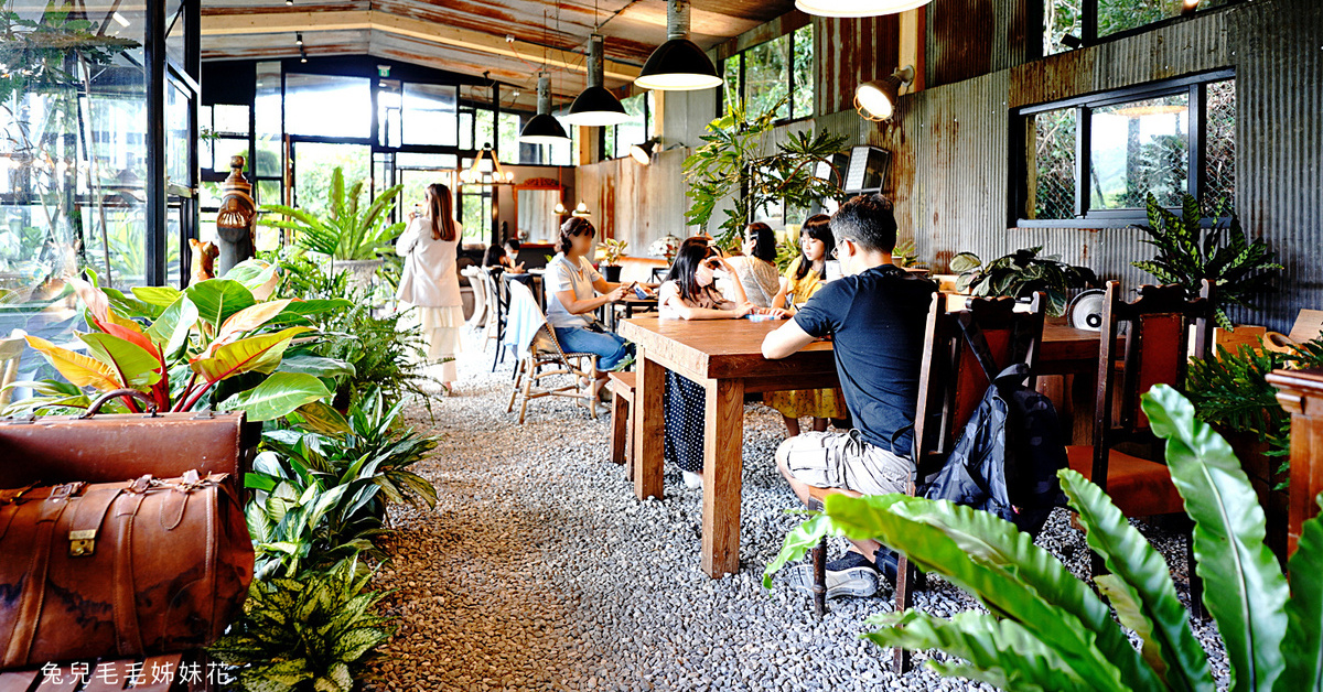 台北景點【野人花園】陽明山全新森林系咖啡輕食植物店，不限時享受超美綠植庭園和山景 @嘿!部落!