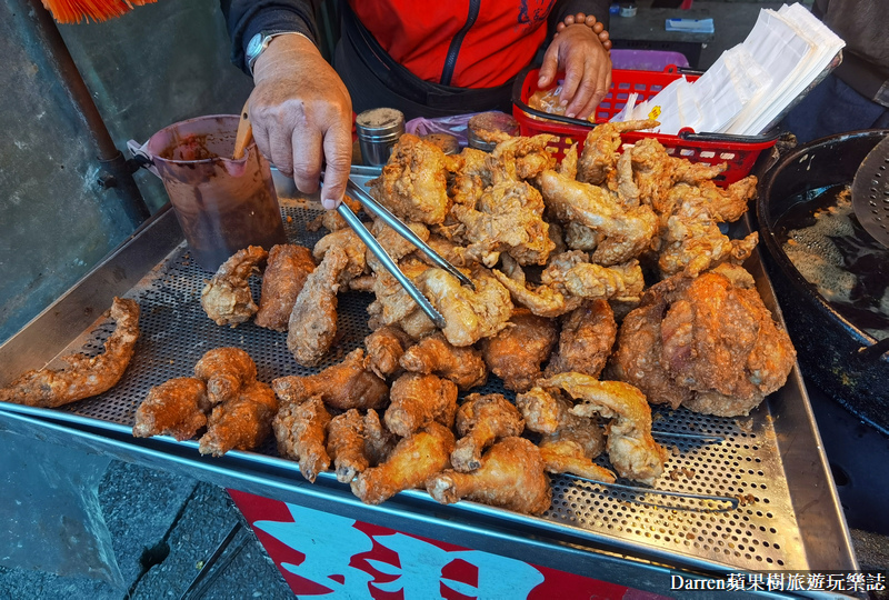 八德無名炸雞翅|隱藏大湳市場鐵皮屋炸雞翅/八德社團推薦超低調炸雞攤