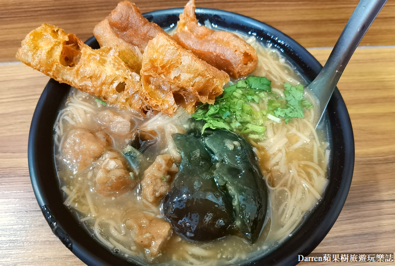 桃園好吃麵線|無敵號赤肉大腸蚵仔麵線(港式麵線)桃園民生路紅麵線料多實在 @嘿!部落!