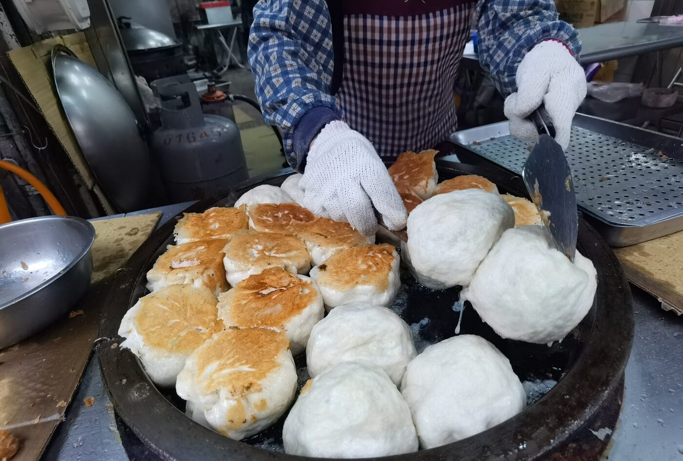 南門林記水煎包|桃園南門市場美食/文化街排隊美食超大顆(菜單價位) @嘿!部落!