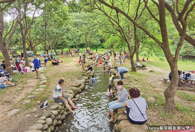 桃園玩水公園|三坑自然生態公園/免門票親子戲水野餐景點(交通)